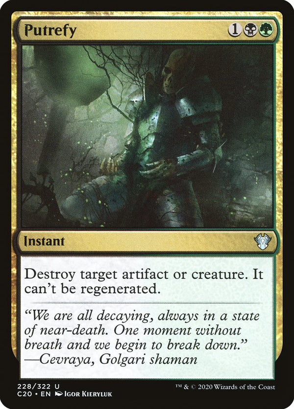 Putrefy - Magic: The Gathering