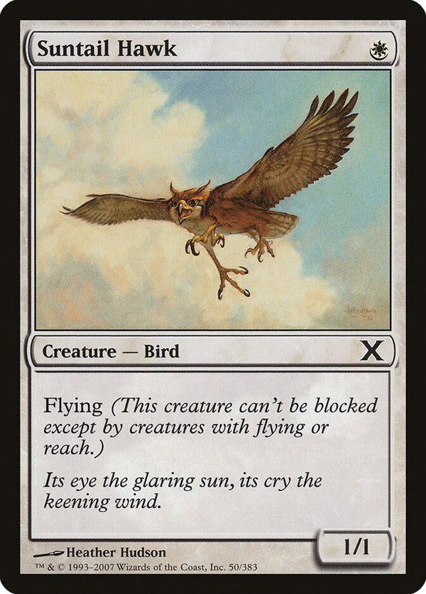 Suntail Hawk (10E 50) - Magic: The Gathering