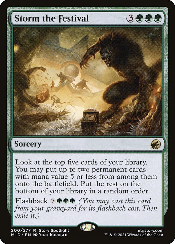 Storm the Festival - Magic: The Gathering