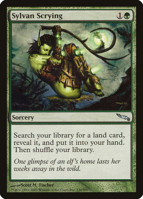 Sylvan Scrying - Magic: The Gathering