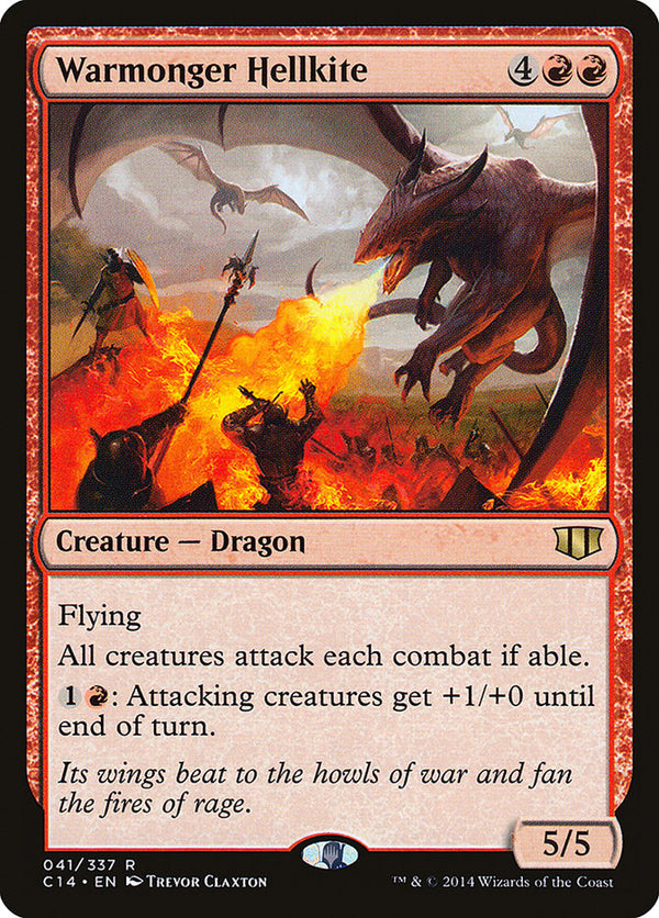 Warmonger Hellkite - Magic: The Gathering