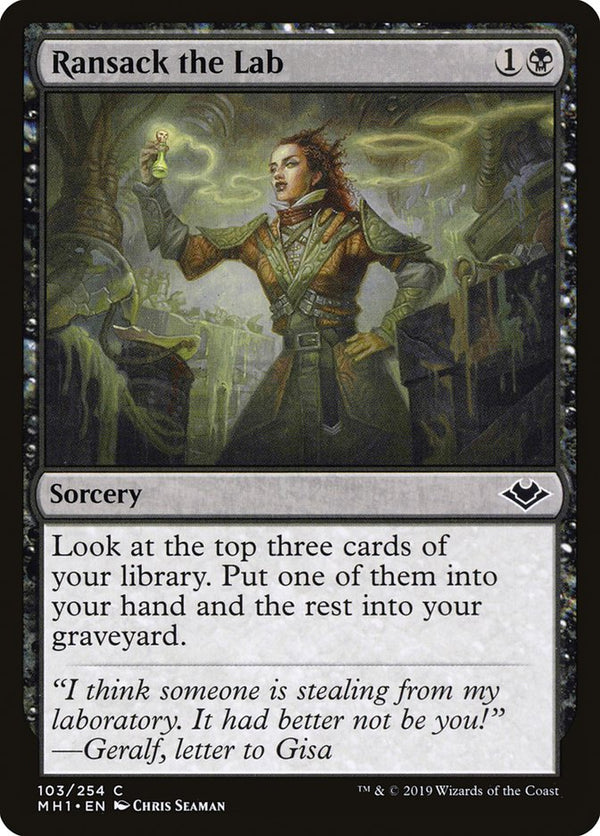 Ransack the Lab - Magic: The Gathering