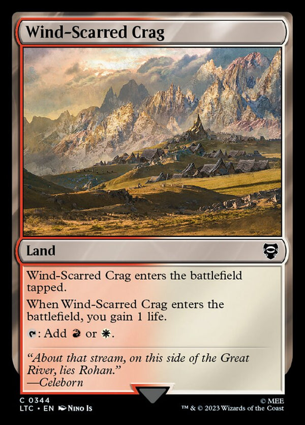 Wind-Scarred Crag - Magic: The Gathering