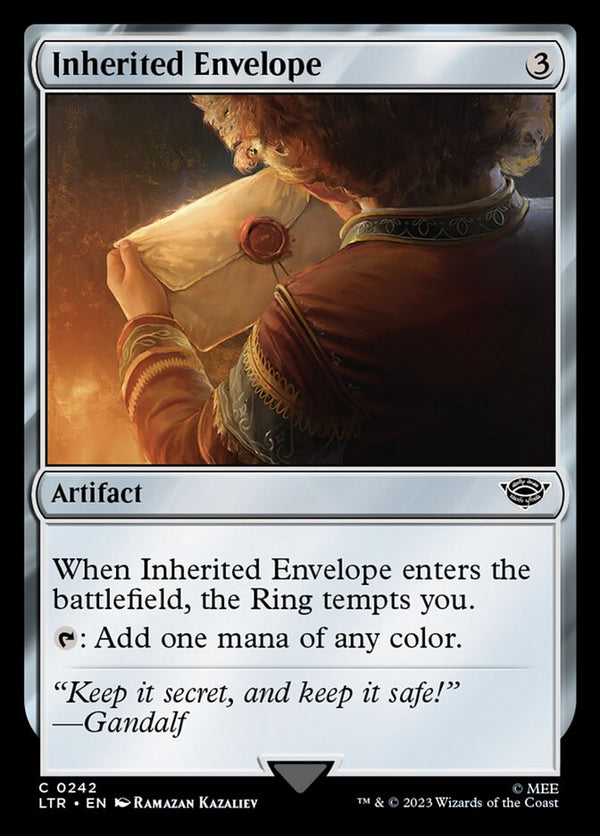 Inherited Envelope - Magic: The Gathering