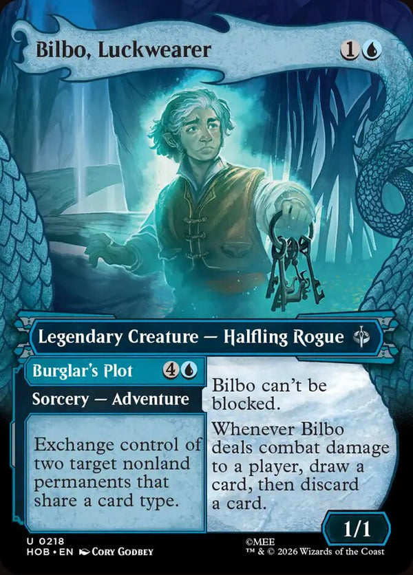 Bilbo, Luckwearer (Showcase) - Magic: The Gathering