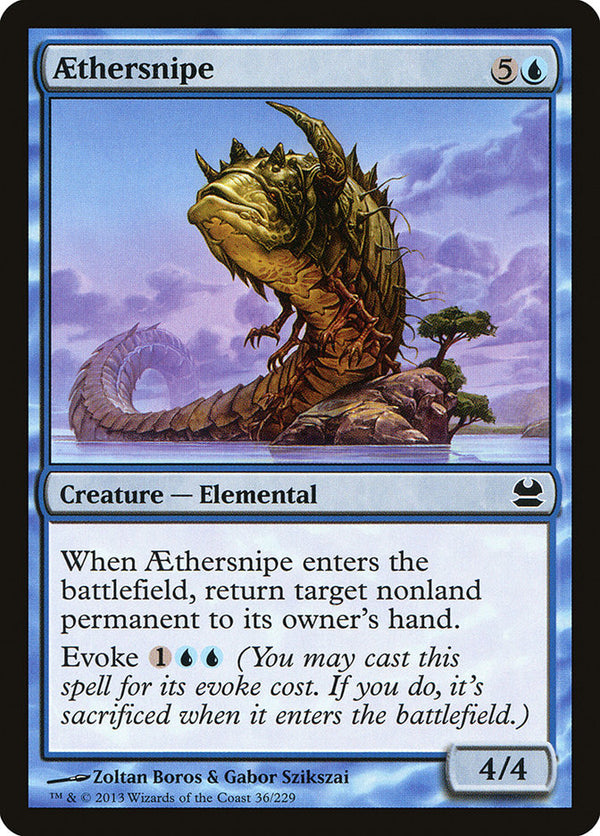 Aethersnipe - Magic: The Gathering