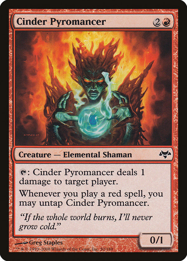 Cinder Pyromancer - Magic: The Gathering