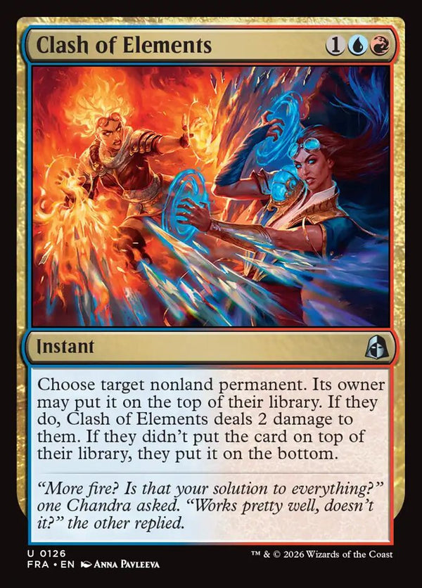 Clash of Elements (FRA 126) - Magic: The Gathering