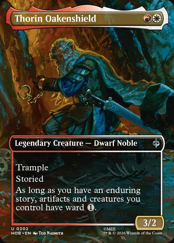 Thorin Oakenshield (Borderless) - Magic: The Gathering