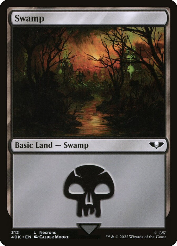 Swamp (312) - Magic: The Gathering