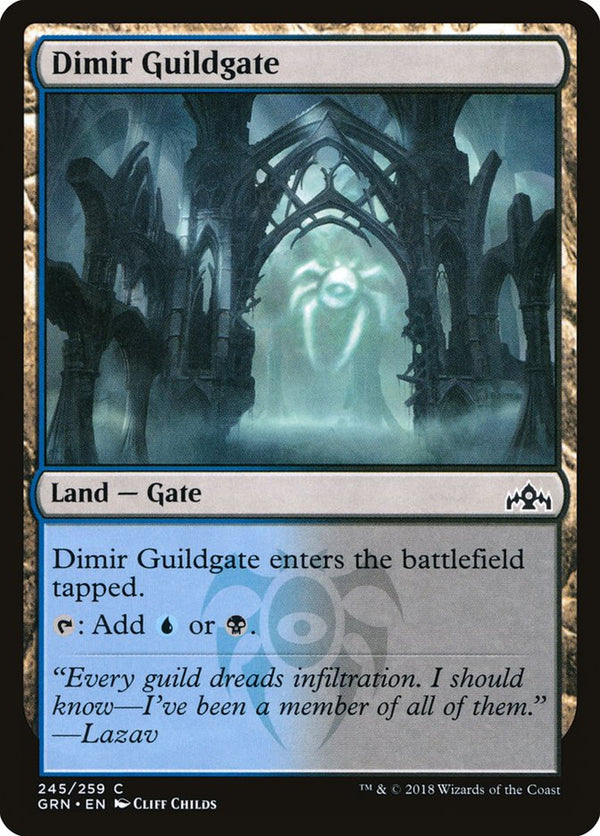 Dimir Guildgate (245) - Magic: The Gathering