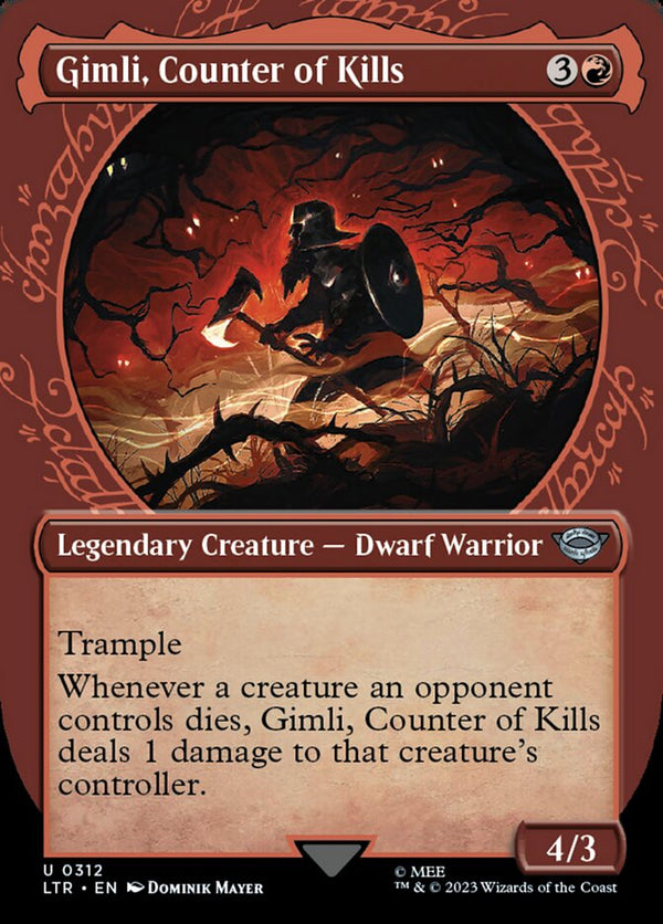 Gimli, Counter of Kills (Showcase) - Magic: The Gathering