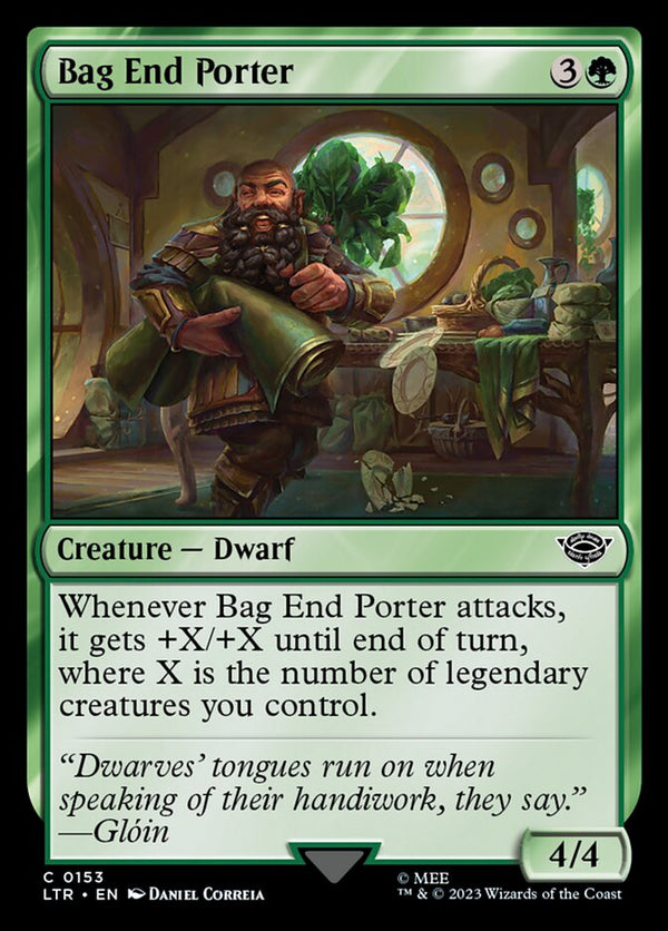 Bag End Porter - Magic: The Gathering