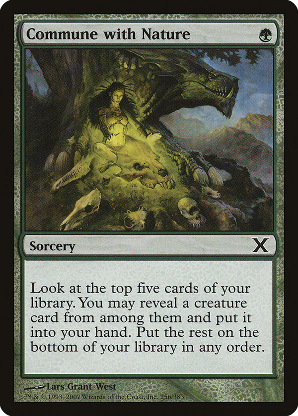 Commune with Nature - Magic: The Gathering