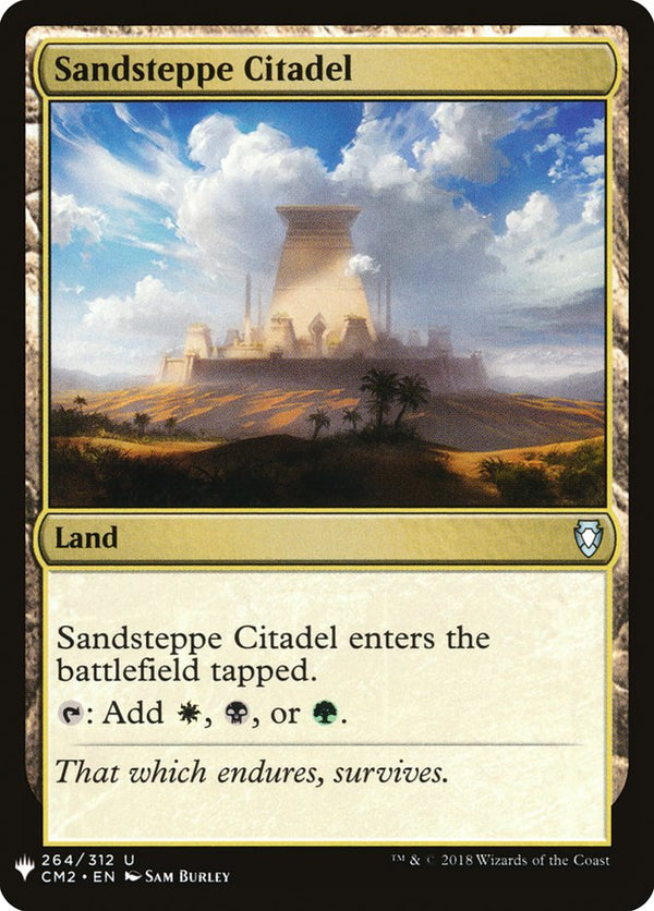 Sandsteppe Citadel (CM2) - Magic: The Gathering