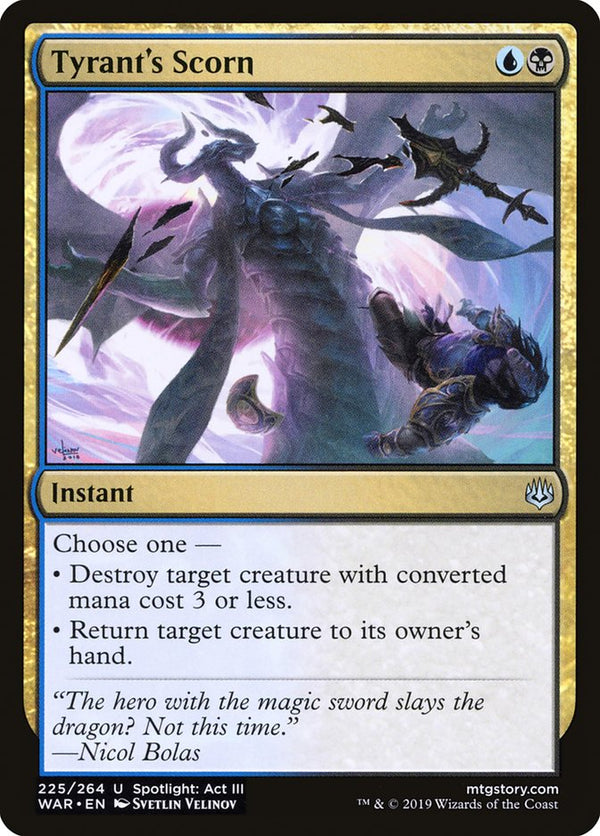 Tyrant's Scorn - Magic: The Gathering