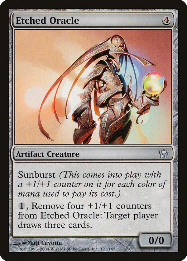 Etched Oracle - Magic: The Gathering
