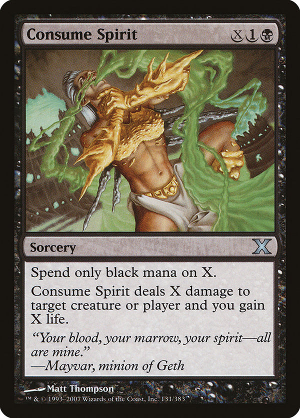 Consume Spirit - Magic: The Gathering