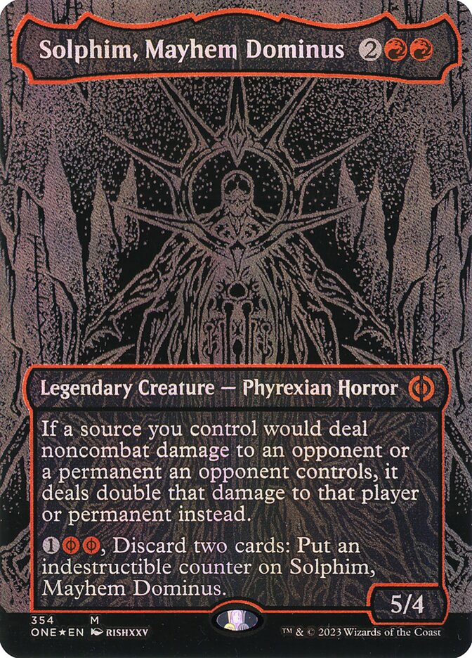 Solphim, Mayhem Dominus (Oil Slick Raised Foil)
