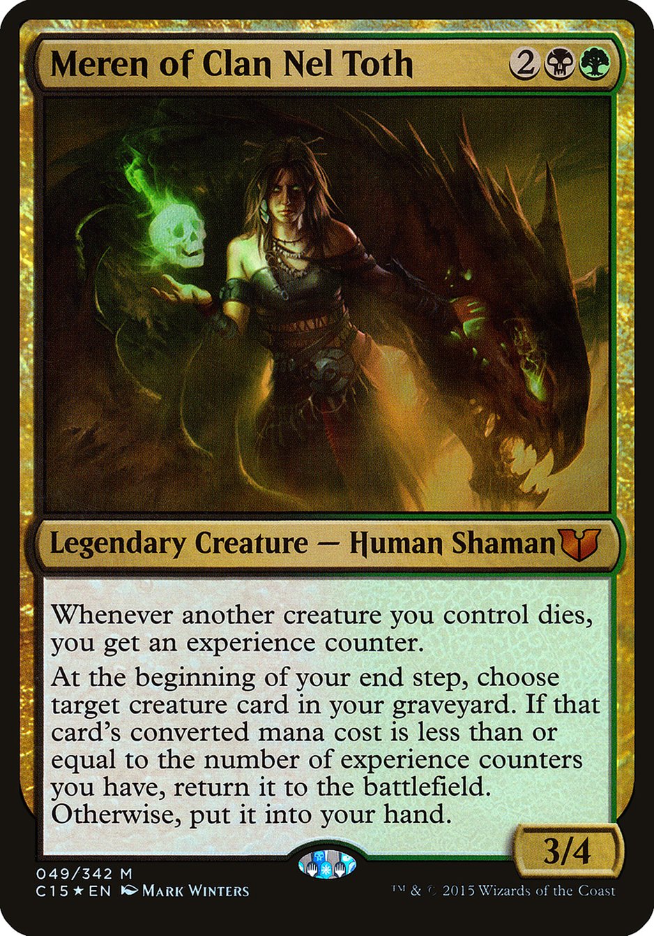 Meren of Clan Nel Toth (Commander 2015)