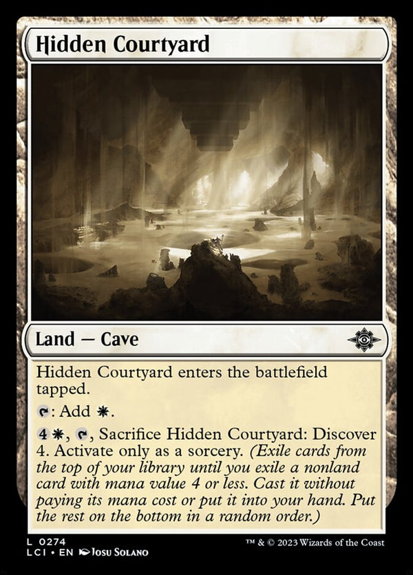 Hidden Courtyard - Magic: The Gathering