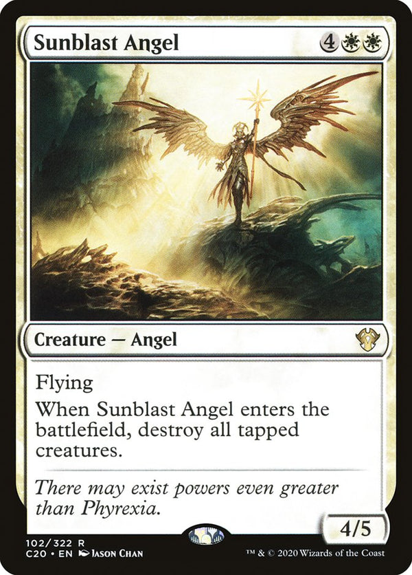 Sunblast Angel - Magic: The Gathering