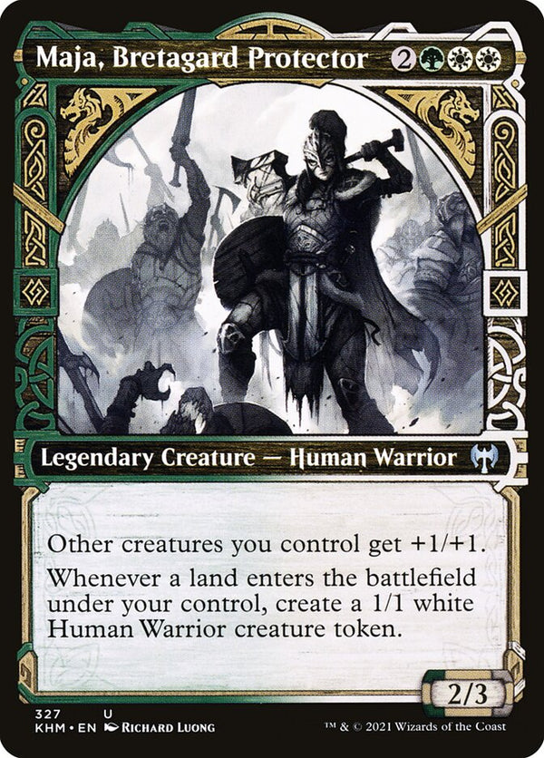 Maja, Bretagard Protector (Showcase) - Magic: The Gathering