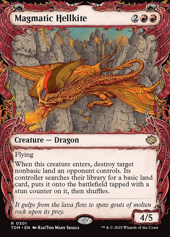 Magmatic Hellkite (Showcase)