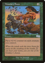Titania's Boon - Magic: The Gathering