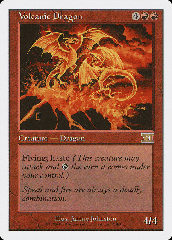 Volcanic Dragon - Magic: The Gathering
