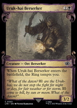 Uruk-hai Berserker (Showcase Scrolls) - Magic: The Gathering