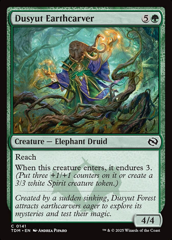 Dusyut Earthcarver - Magic: The Gathering
