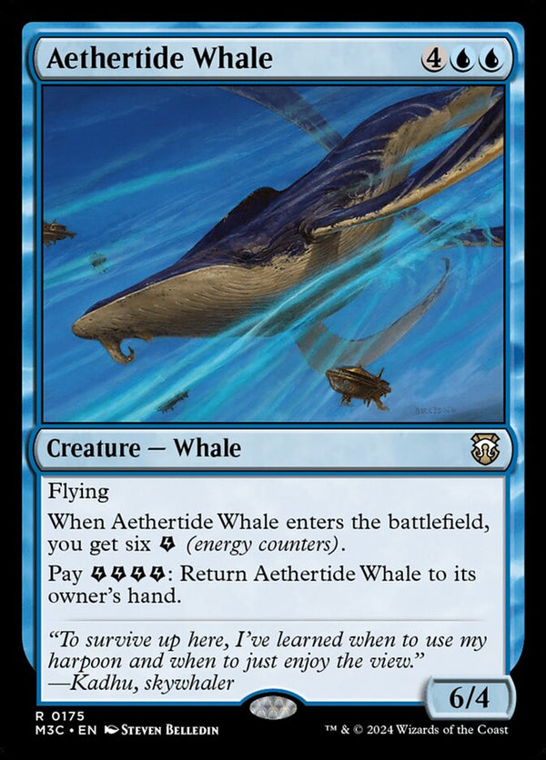 Aethertide Whale - Magic: The Gathering