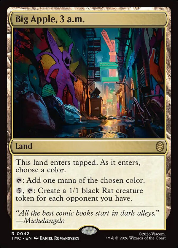 Big Apple, 3 a.m. (TMC 42) - Magic: The Gathering