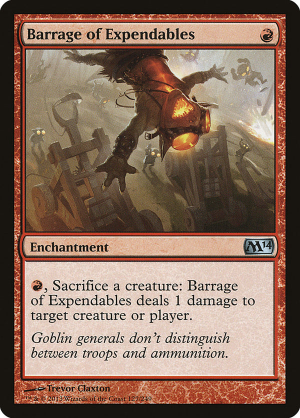 Barrage of Expendables - Magic: The Gathering