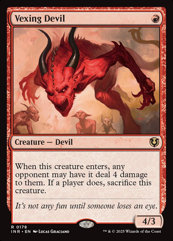 Vexing Devil - Magic: The Gathering