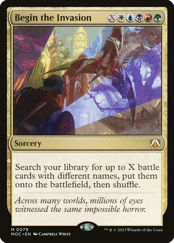 Begin the Invasion - Magic: The Gathering