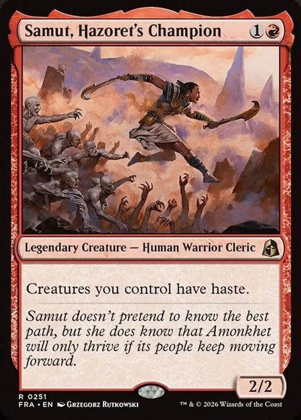 Samut, Hazoret's Champion (FRA 251) - Magic: The Gathering
