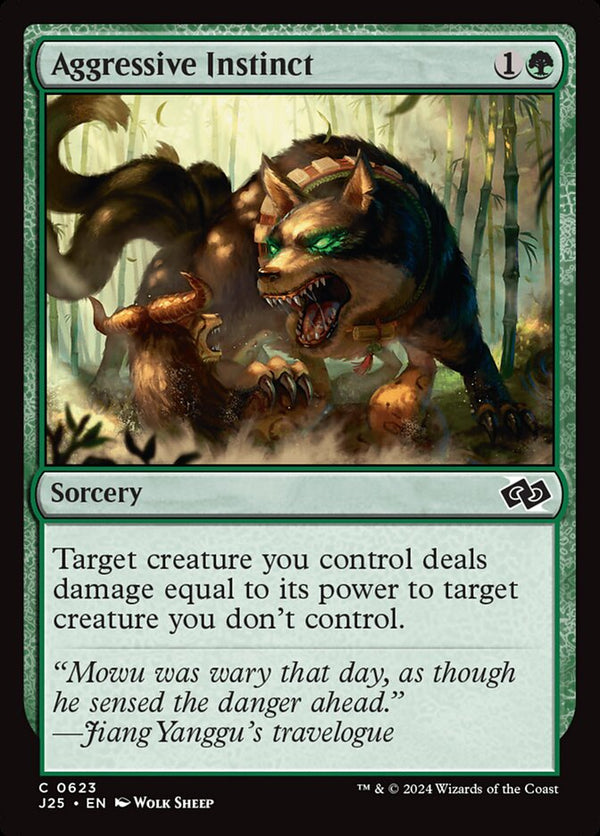 Aggressive Instinct - Magic: The Gathering