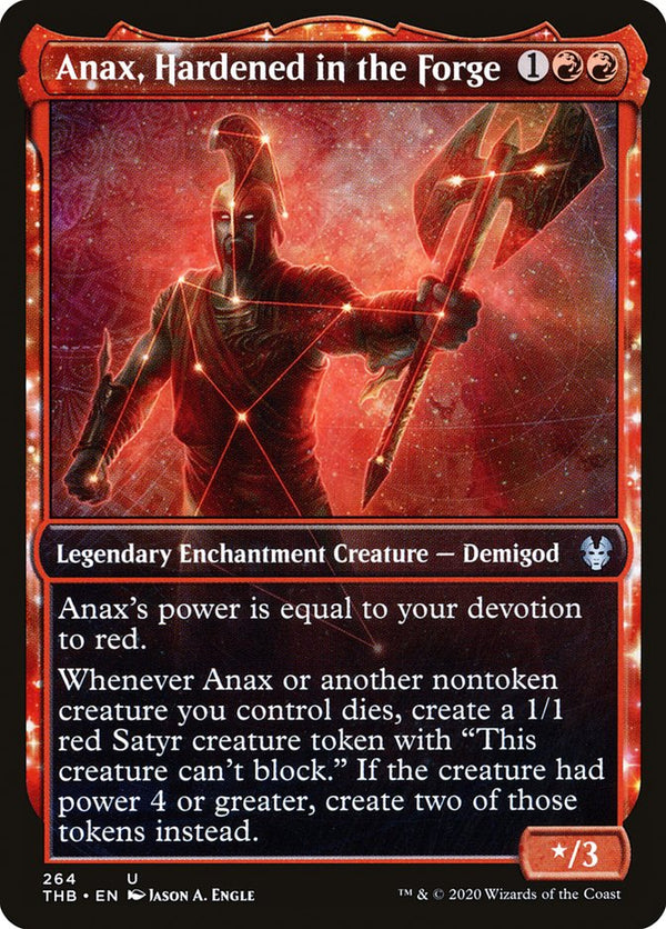 Anax, Hardened in the Forge (Showcase) - Magic: The Gathering