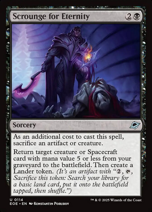 Scrounge for Eternity - Magic: The Gathering
