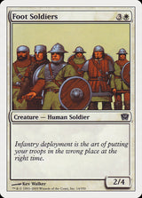 Foot Soldiers (9ED 14) - Magic: The Gathering