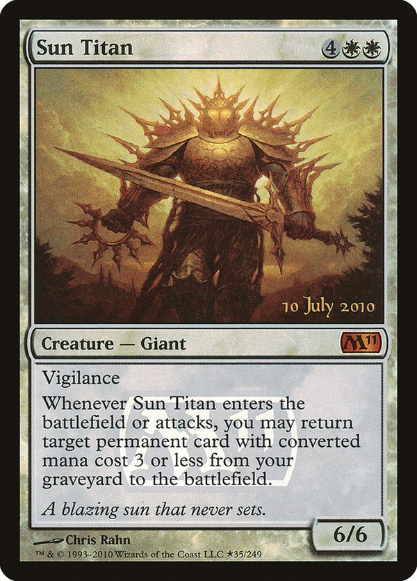 Sun Titan - Magic: The Gathering