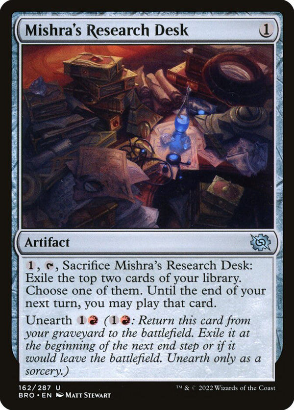 Mishra's Research Desk - Magic: The Gathering