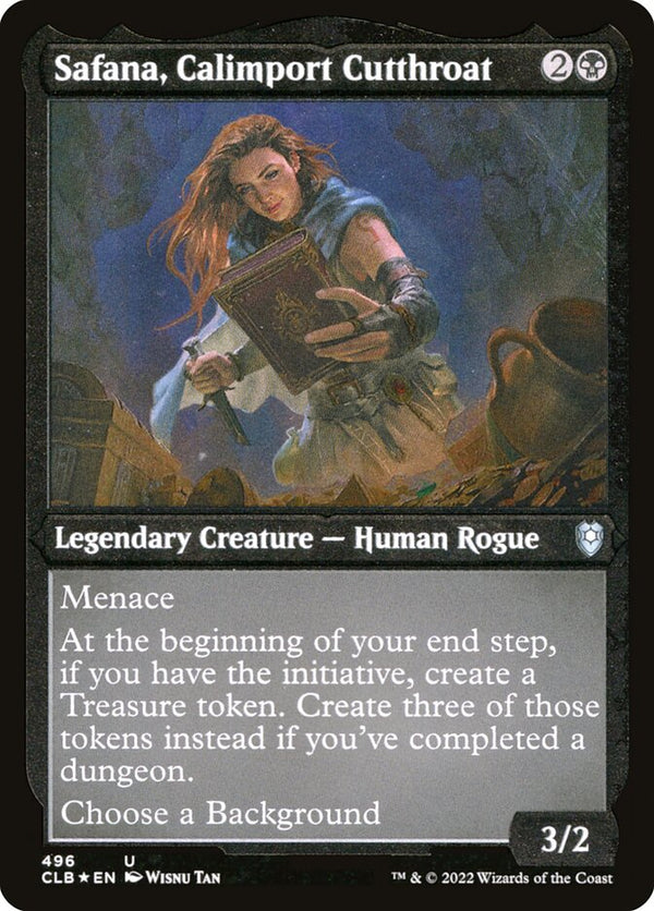 Safana, Calimport Cutthroat (Foil Etched) - Magic: The Gathering