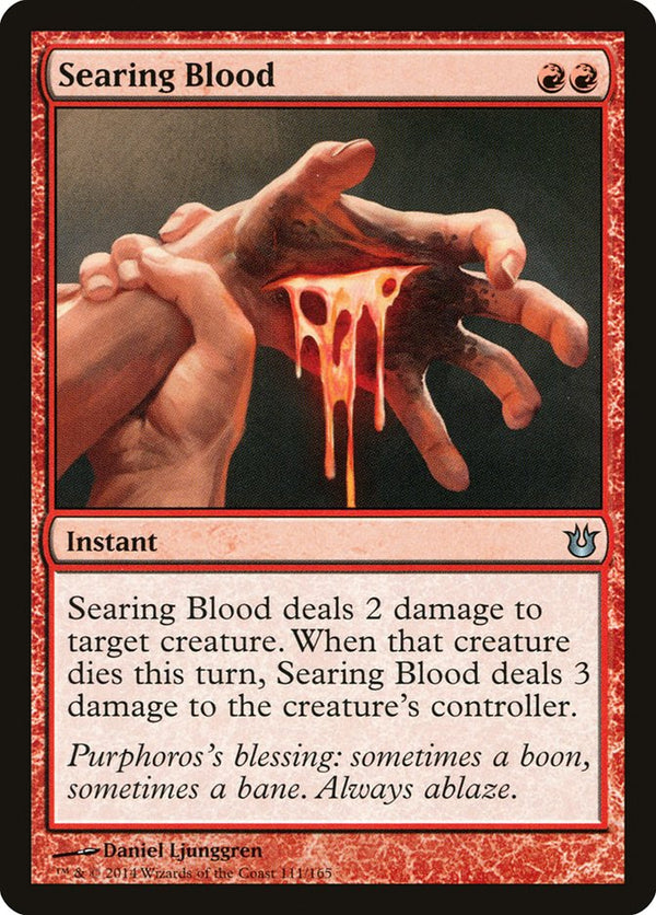 Searing Blood - Magic: The Gathering