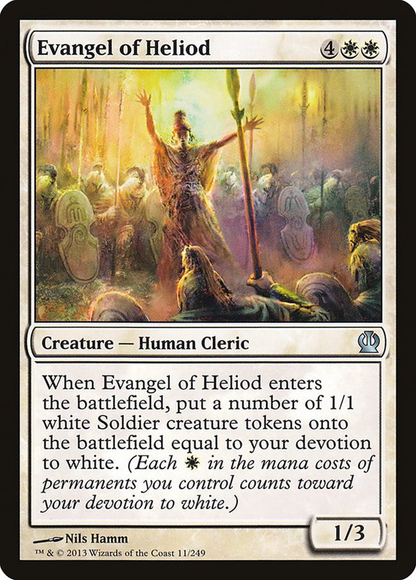 Evangel of Heliod - Magic: The Gathering