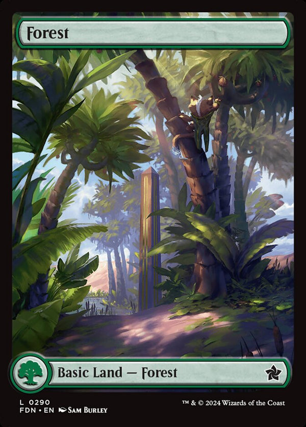 Forest (0290) - Magic: The Gathering