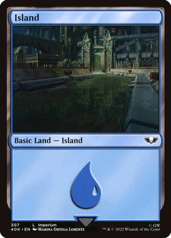 Island (307) - Magic: The Gathering