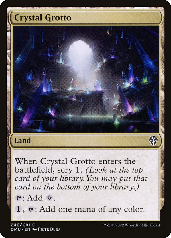 Crystal Grotto - Magic: The Gathering